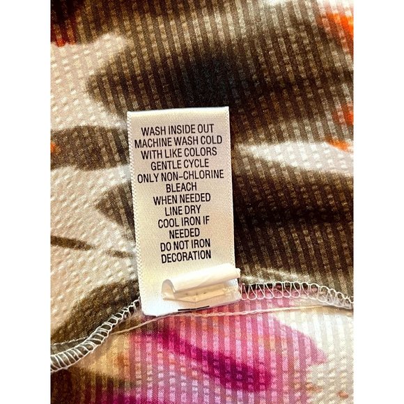 APT. 9 Women Tie Dye Halter Top Embellished Back Key Hole Multicolor Size Small - Picture 6 of 7